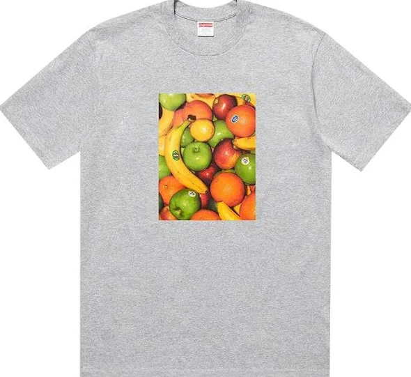 Supreme Fruit Tee "Heather grey"
