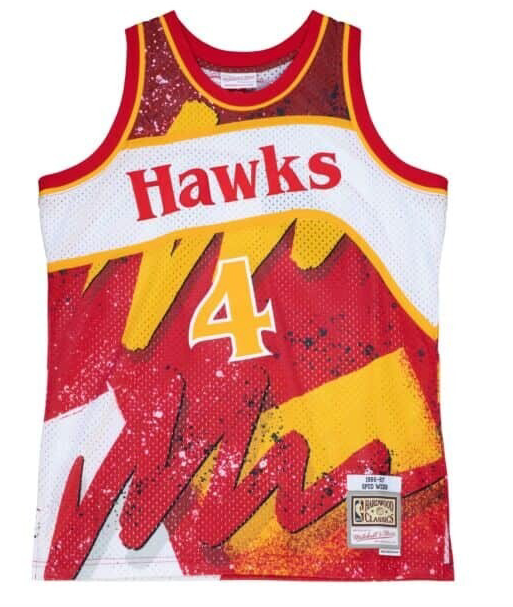 Atlanta Hawks Spud Webb 1986-87 Mitchell And Ness