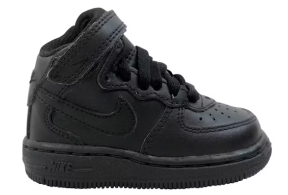 Nike Air Force One Mid "Black"(TD)