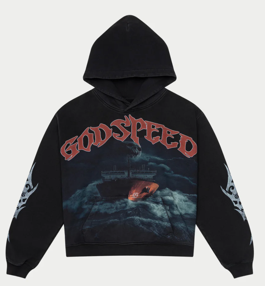Godspeed Seasick Hoodie "Black"