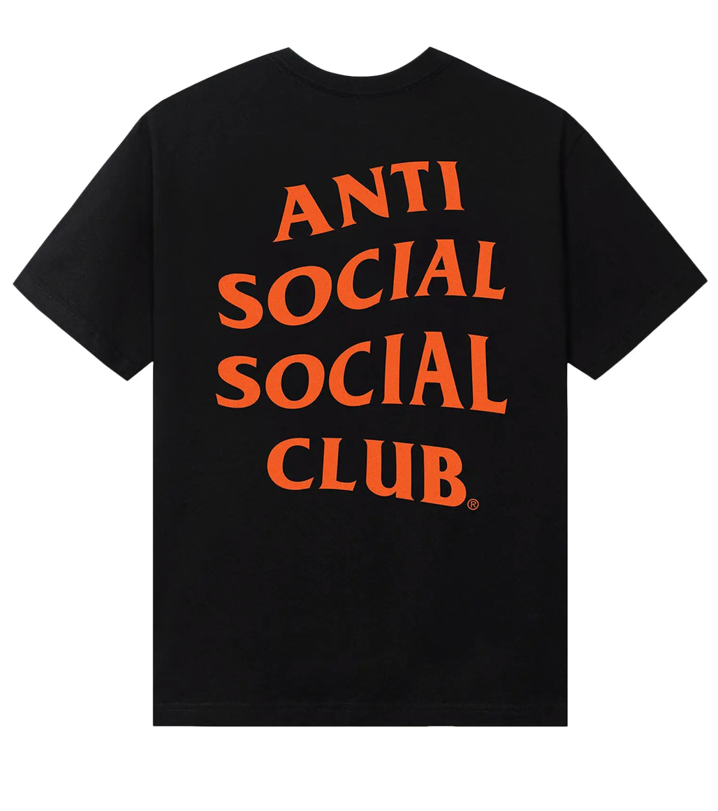 Anti Social Social Club Halloween Mind Games Tee 'Black/Orange'