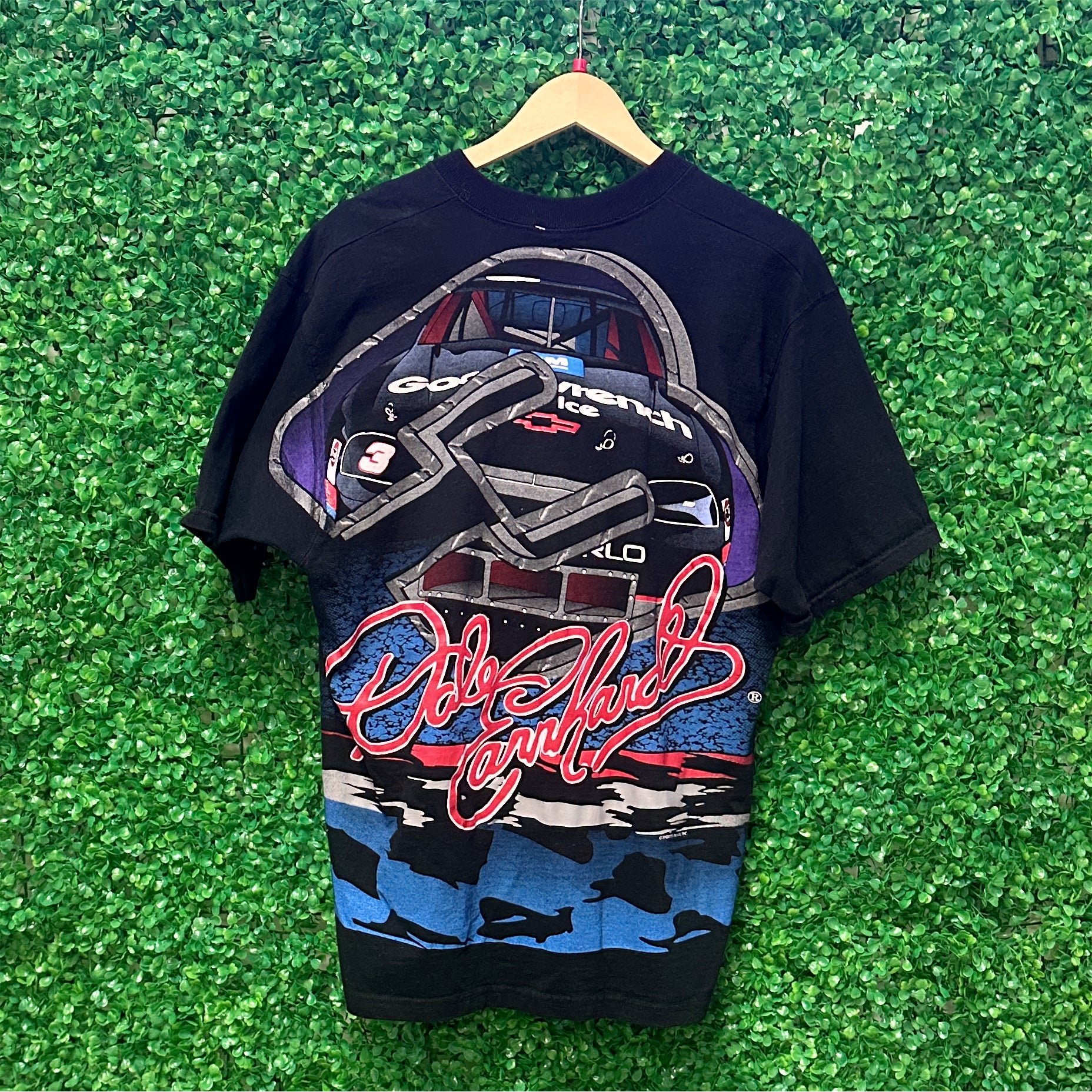 *Vintage Dale Earnhardt Tee Shirt Black (Pre-Owned)