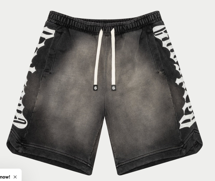Godspeed Courtside Shorts "Black Sun Fade"
