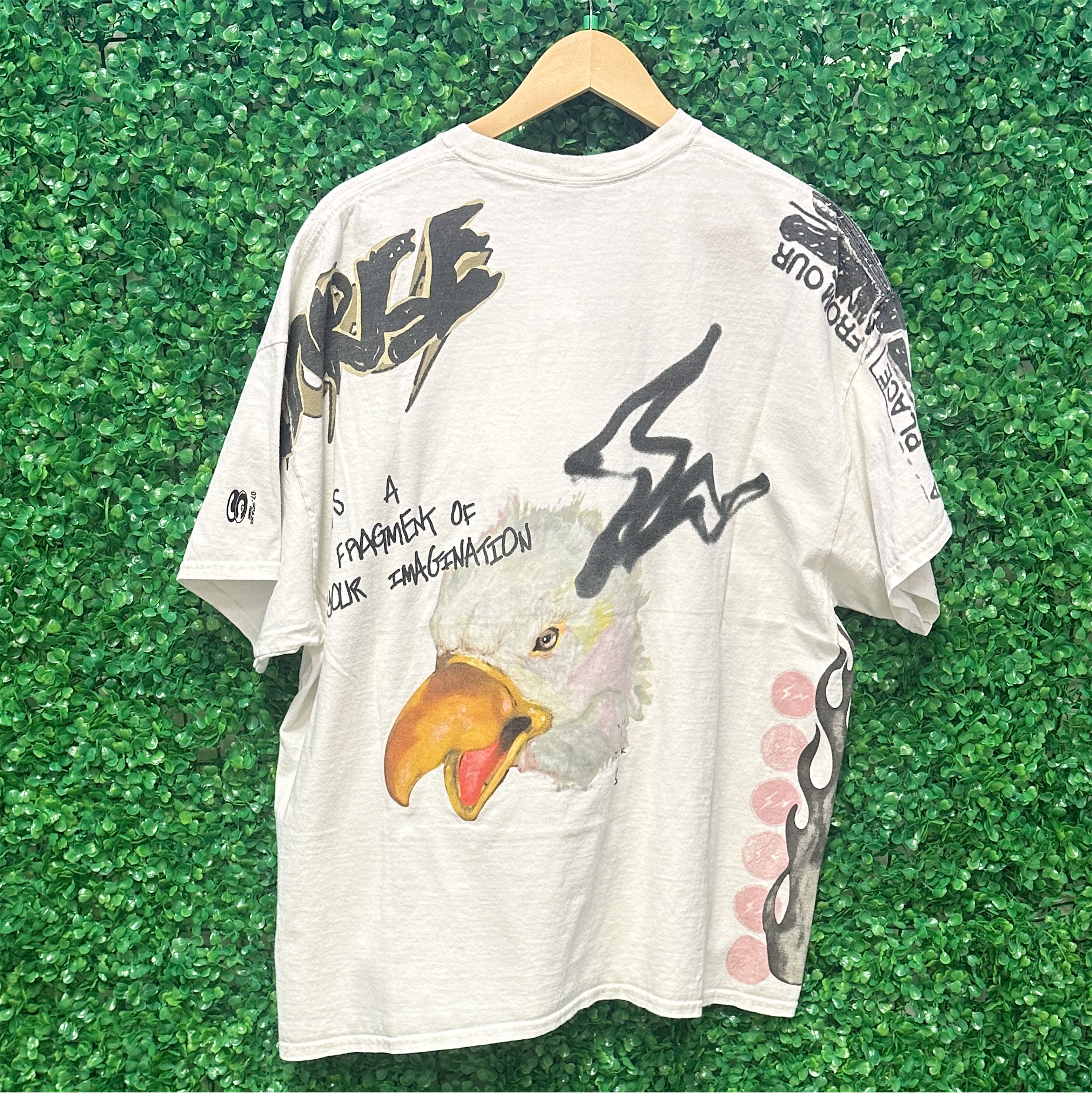 *Cactus Jack Travis Scott x Fragment Sunrise Tee Shirt White (Pre-Owned)