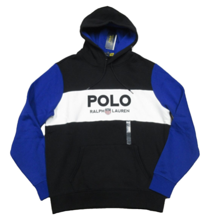 Polo Sport Hoodie (White/Blue)