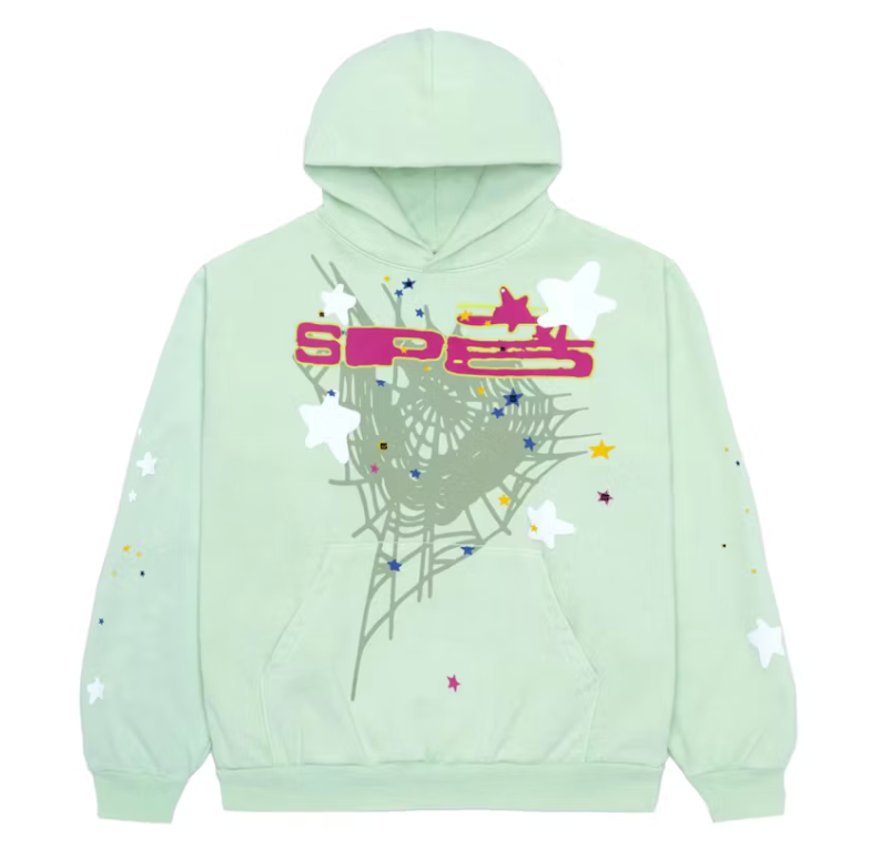 Sp5der Hoodie "Mint"