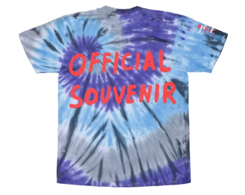 Travis Scott Official Souvenir Tee "Tie Dye"*