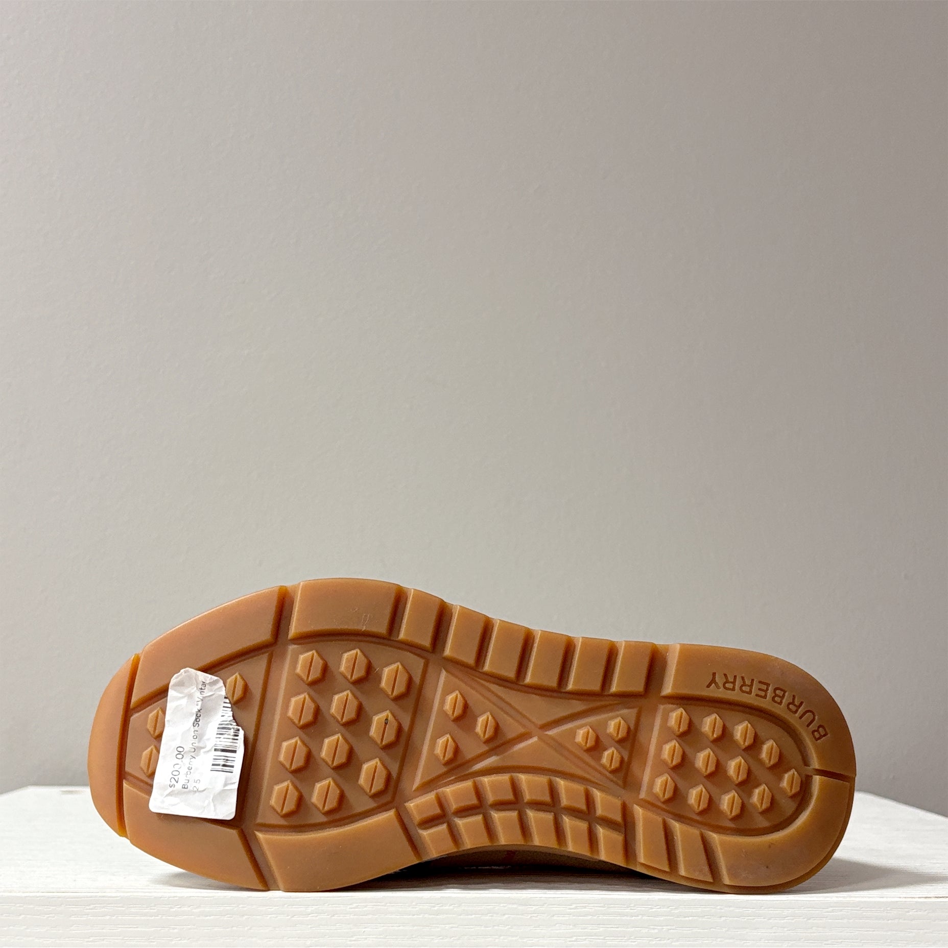 Burberry Union Sock "Vintage Black Beige"