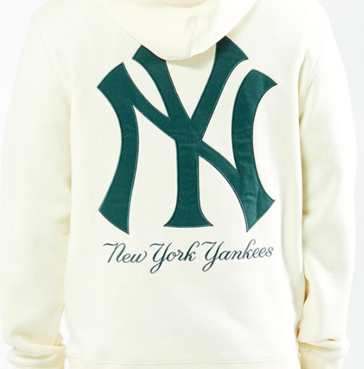 New York Yankees X New Era Hoodie(Cream/Green)