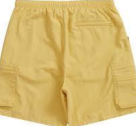 Supreme Cargo Water Shorts Pale Yellow