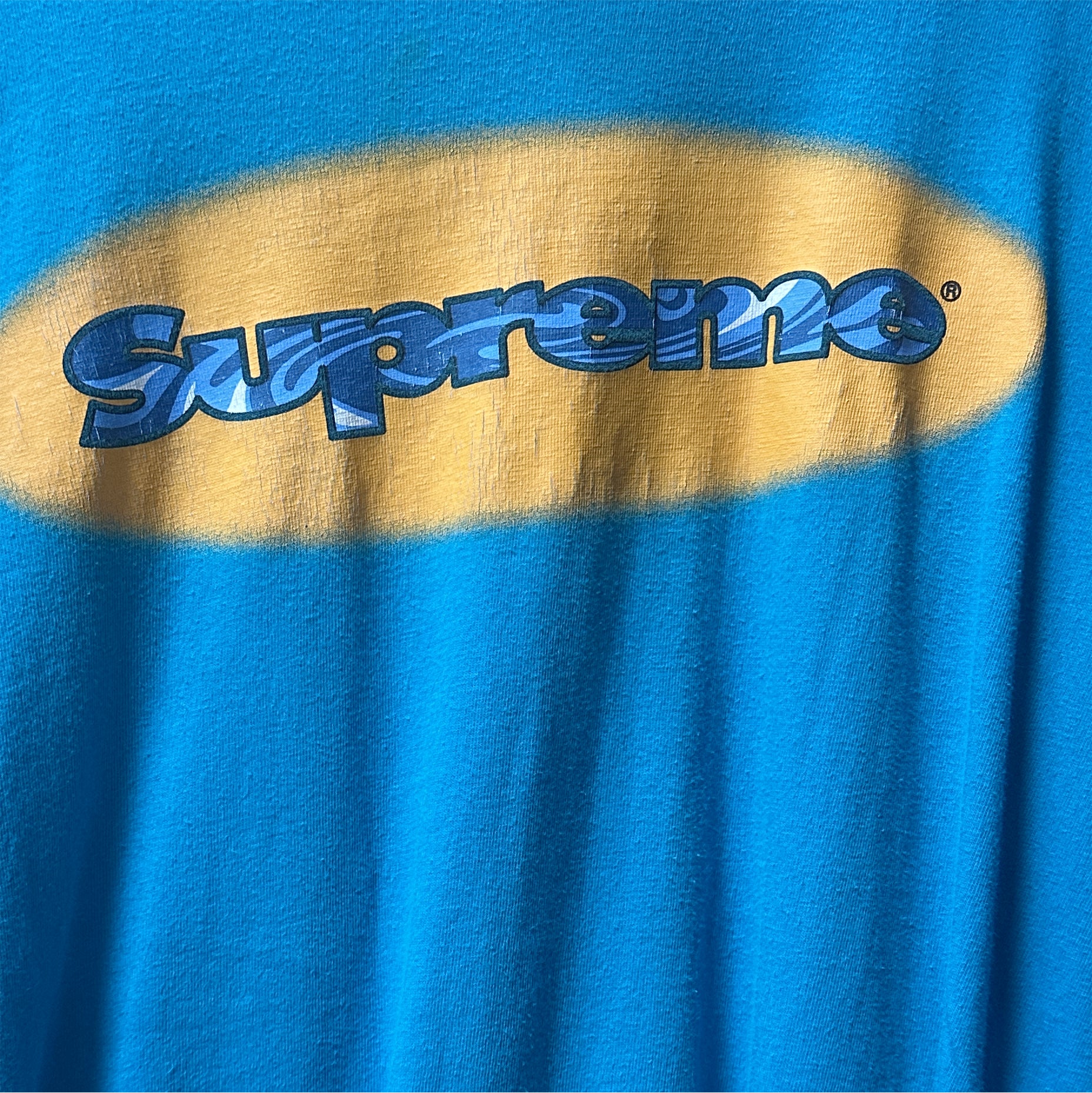 Supreme Long sleeve "Blue Orange" (pre-owned)