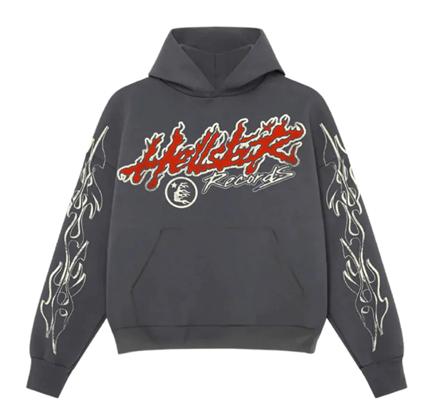 Hellstar Records Tour Hoodie Faded Black