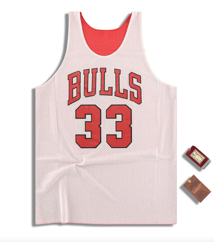 Mitchell & Ness Chicago Bulls Pippen #33 Reversible Jersey