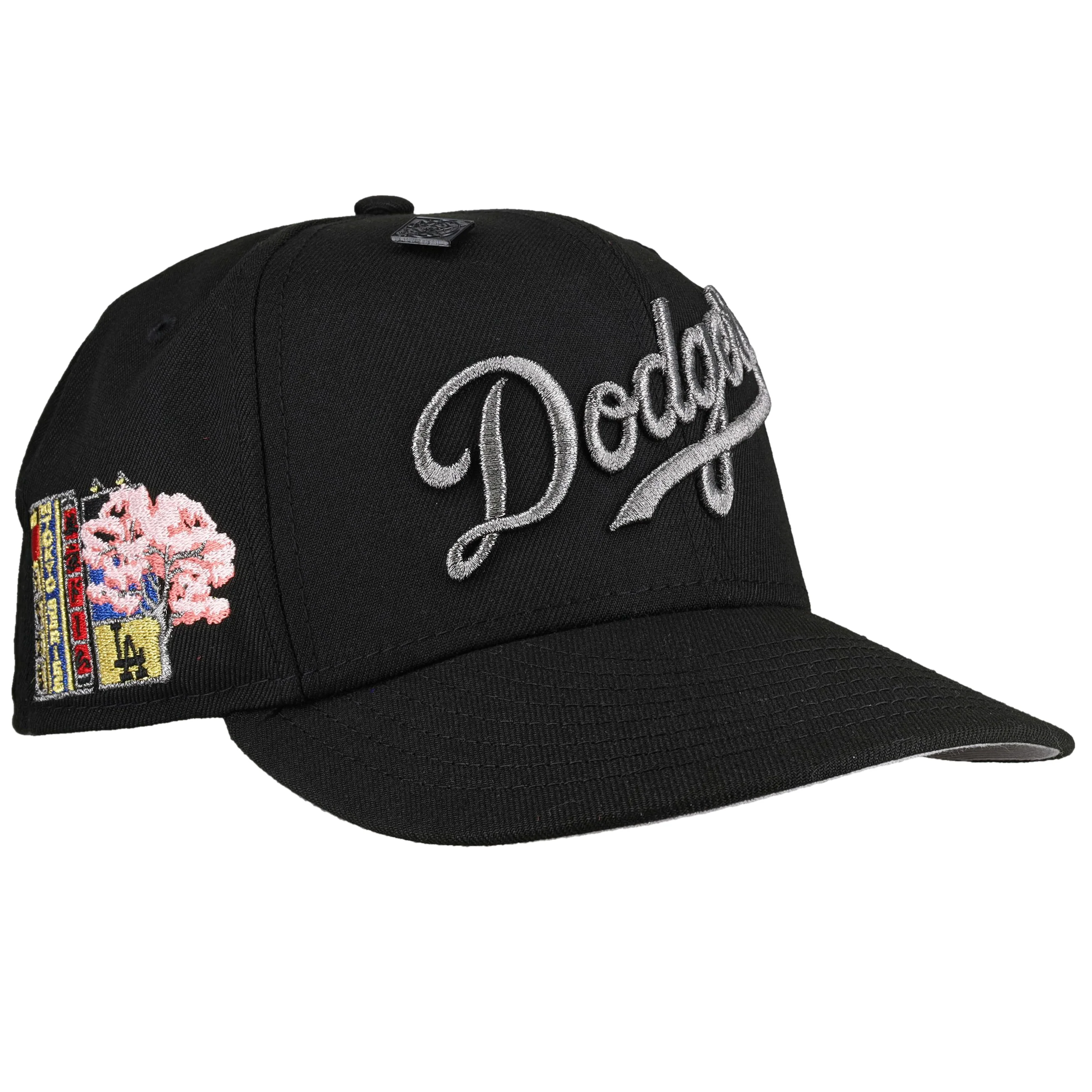 Los Angeles Dodgers 2025 Tokyo Series Pewter Metallic 59Fifty Fitted Hat