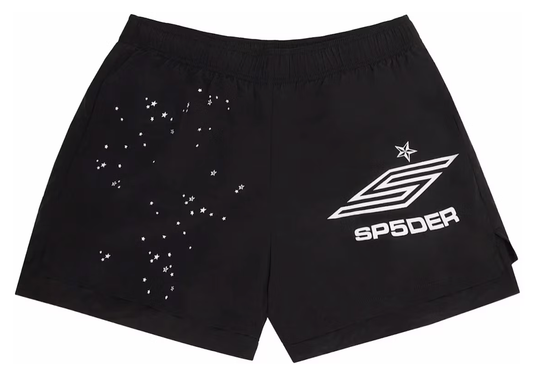 Sp5der Pro Double Layer Short "Black"