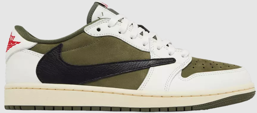 Air Jordan 1 Low x Travis Scott "Medium Olive"