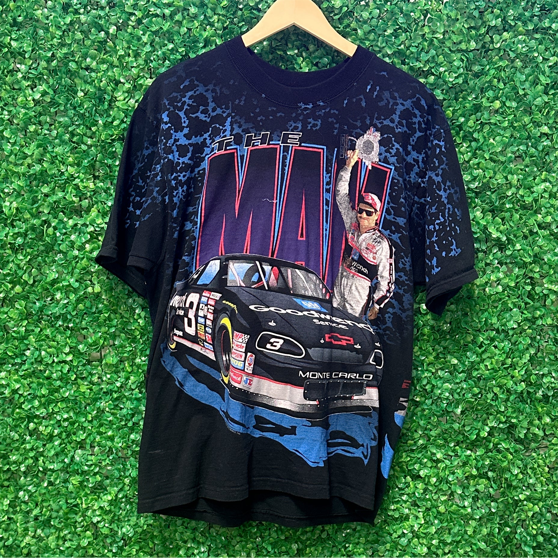 *Vintage Dale Earnhardt Tee Shirt Black (Pre-Owned)