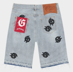 Godspeed "Infinity" Jean Shorts (Blue)