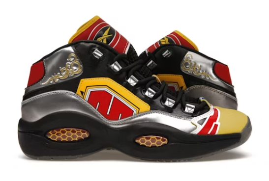 Reebok Question Mid X Power Rangers "Megazord" 2021
