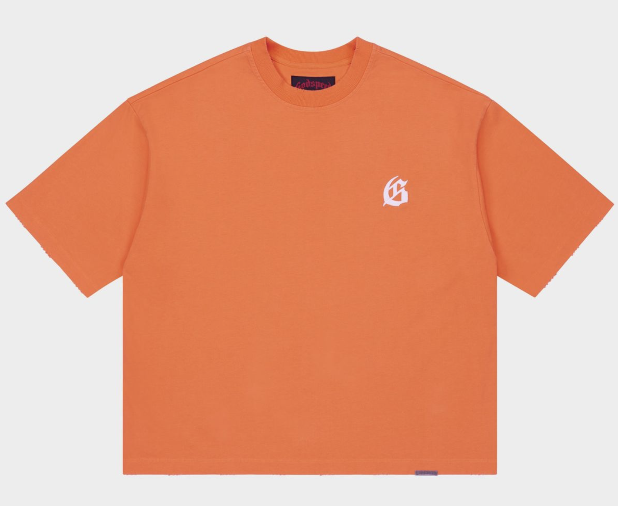 Godspeed "GS Logo" Basic Tee Shirt (Orange)