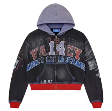 Vale Forever Big 14 Zip Up Hoodie (Multicolor)