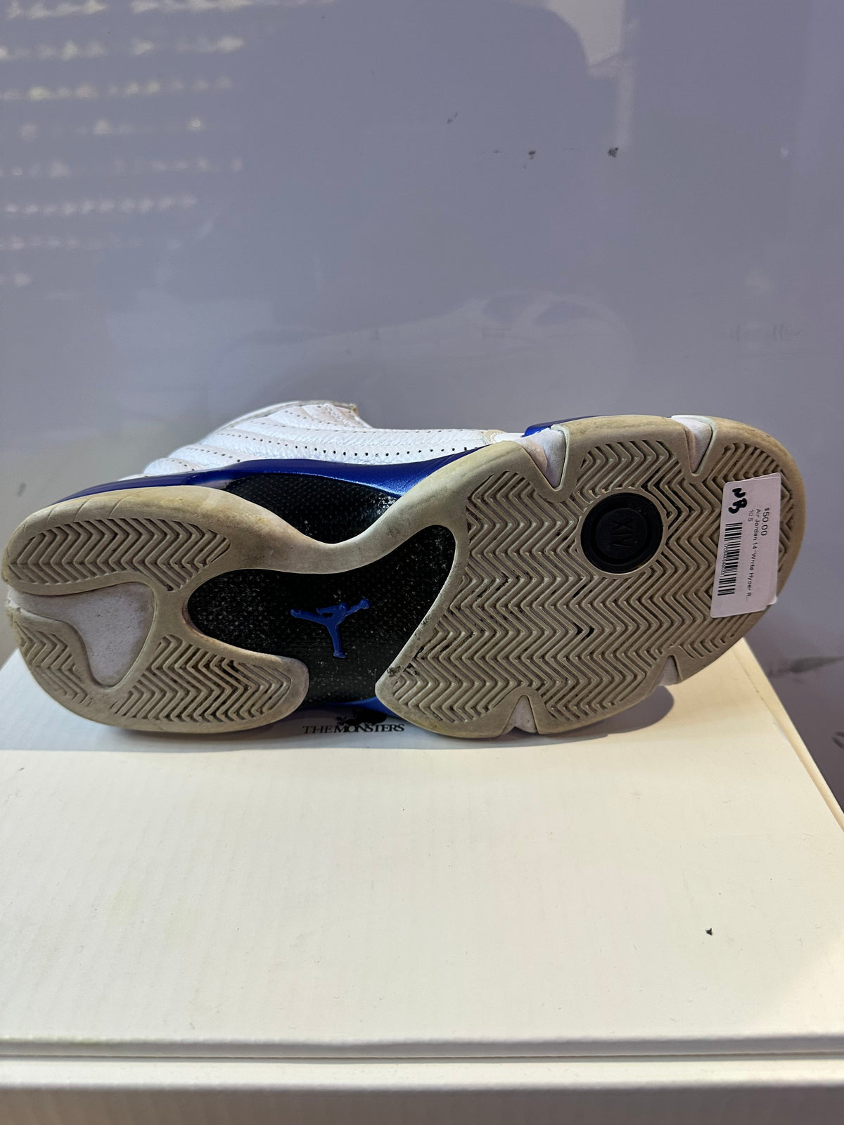 Jordan 14 Retro White Hyper Royal