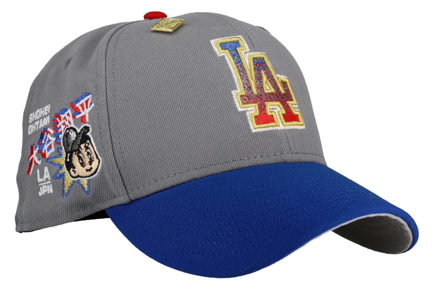 Capsule Los Angeles Dodgers Graphite/Blue Shohei Ohtani 59Fifty Fitted Hat