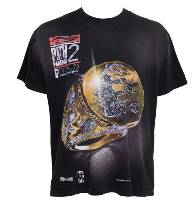 Hellstar "Big Rings" Tee Shirt (Black)