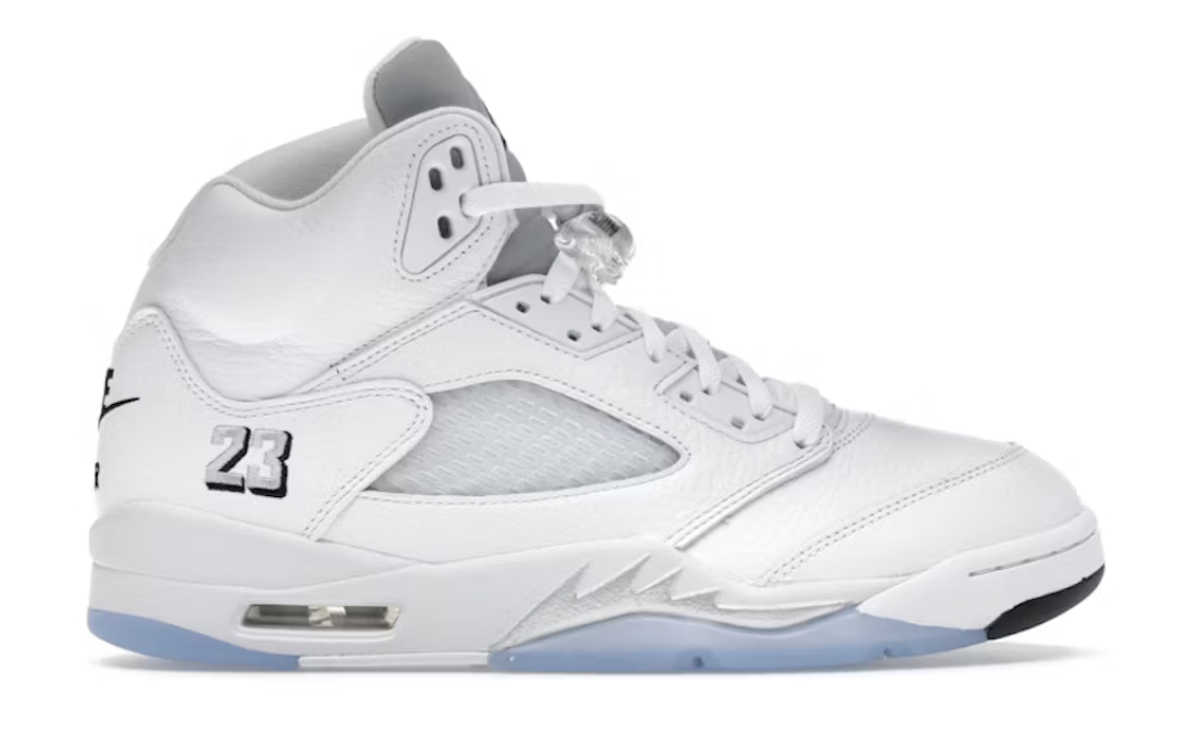 Air Jordan 5 "White Metallic" 2026