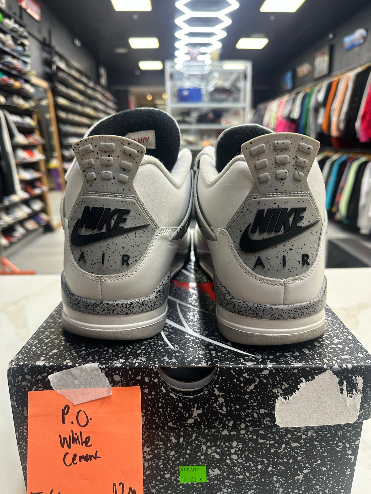 Jordan 4 Retro White Cement (2025)