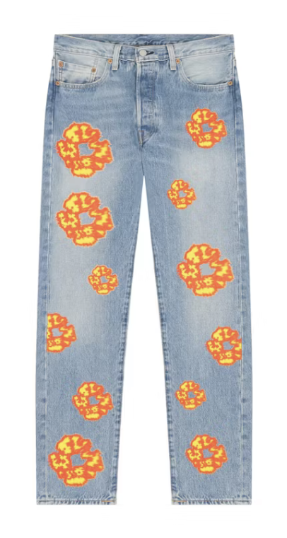 Denim Tears x Offset 501 Jeans (Light Wash)