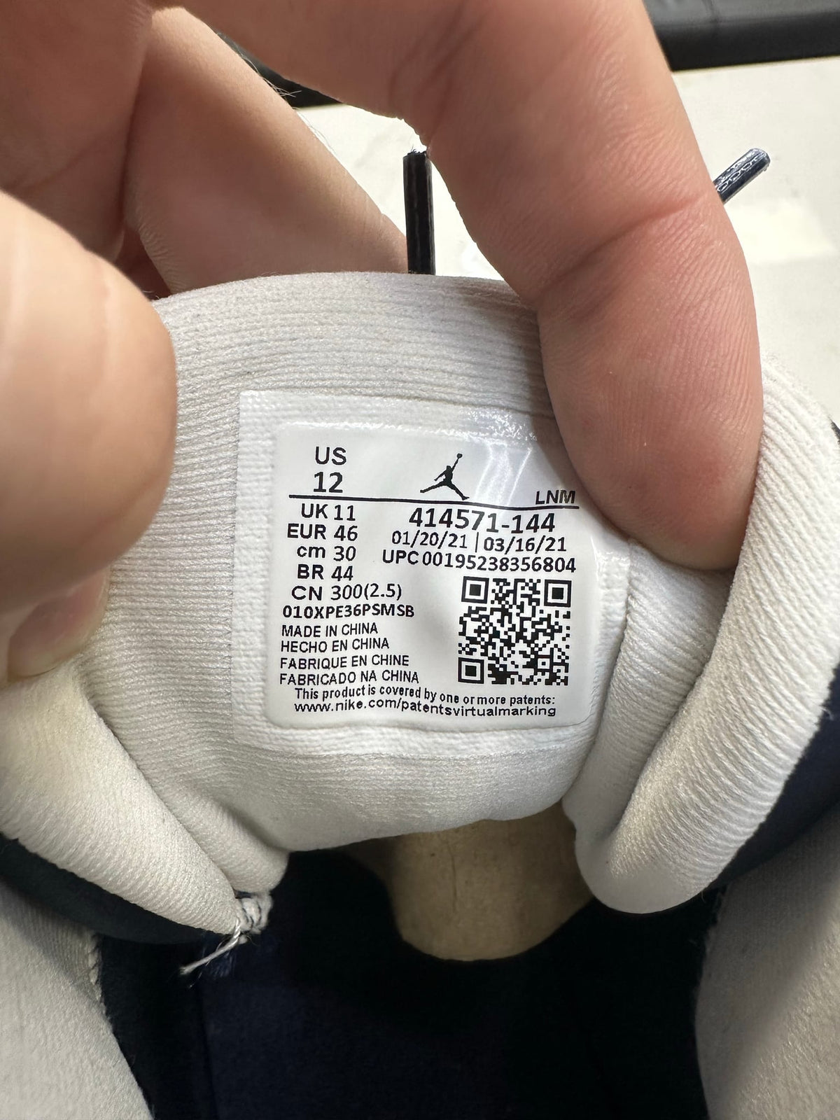 Jordan 13 Retro Obsidian Powder Blue White