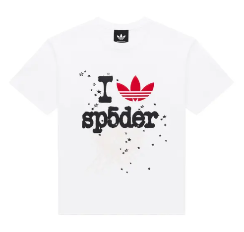 Sp5der x Adidas Souvenir Tee Shirt 'White'