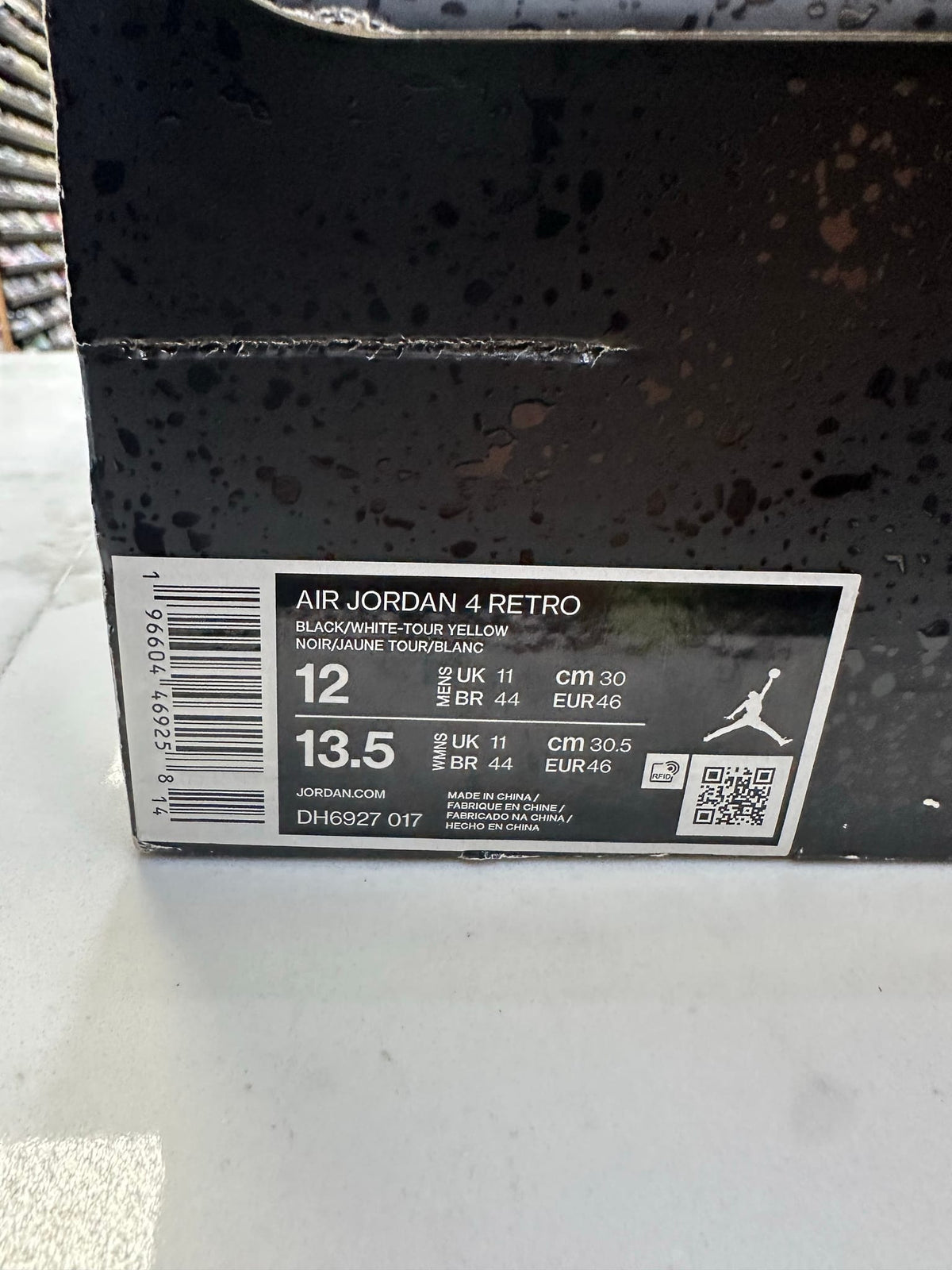 Jordan 4 Retro Thunder (2023)