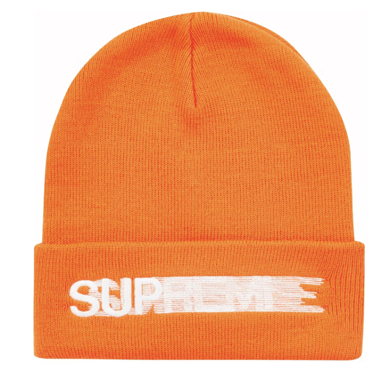 Supreme "Motion" Beanie (Orange) (SS23)