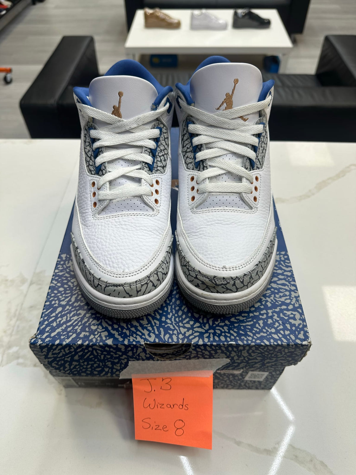 Jordan 3 Retro Wizards