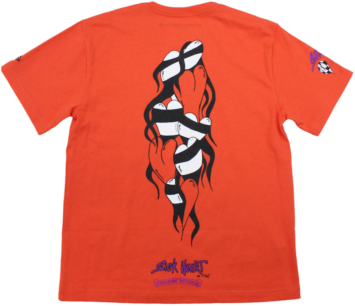 Chrome Hearts Matty Boy Sadistic Lipstick T-shirt Red