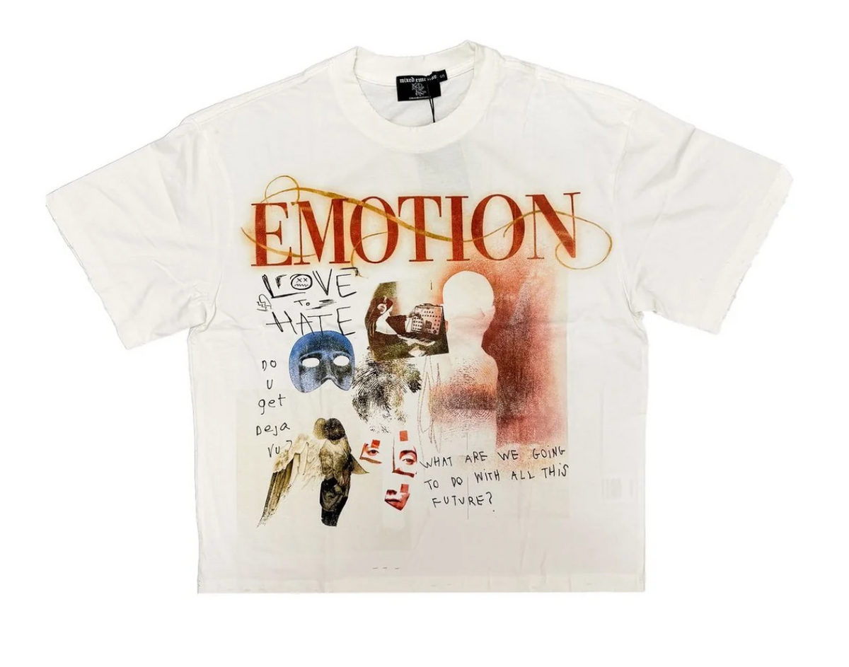 Mixed Emotions Deja Vu Tee "White"