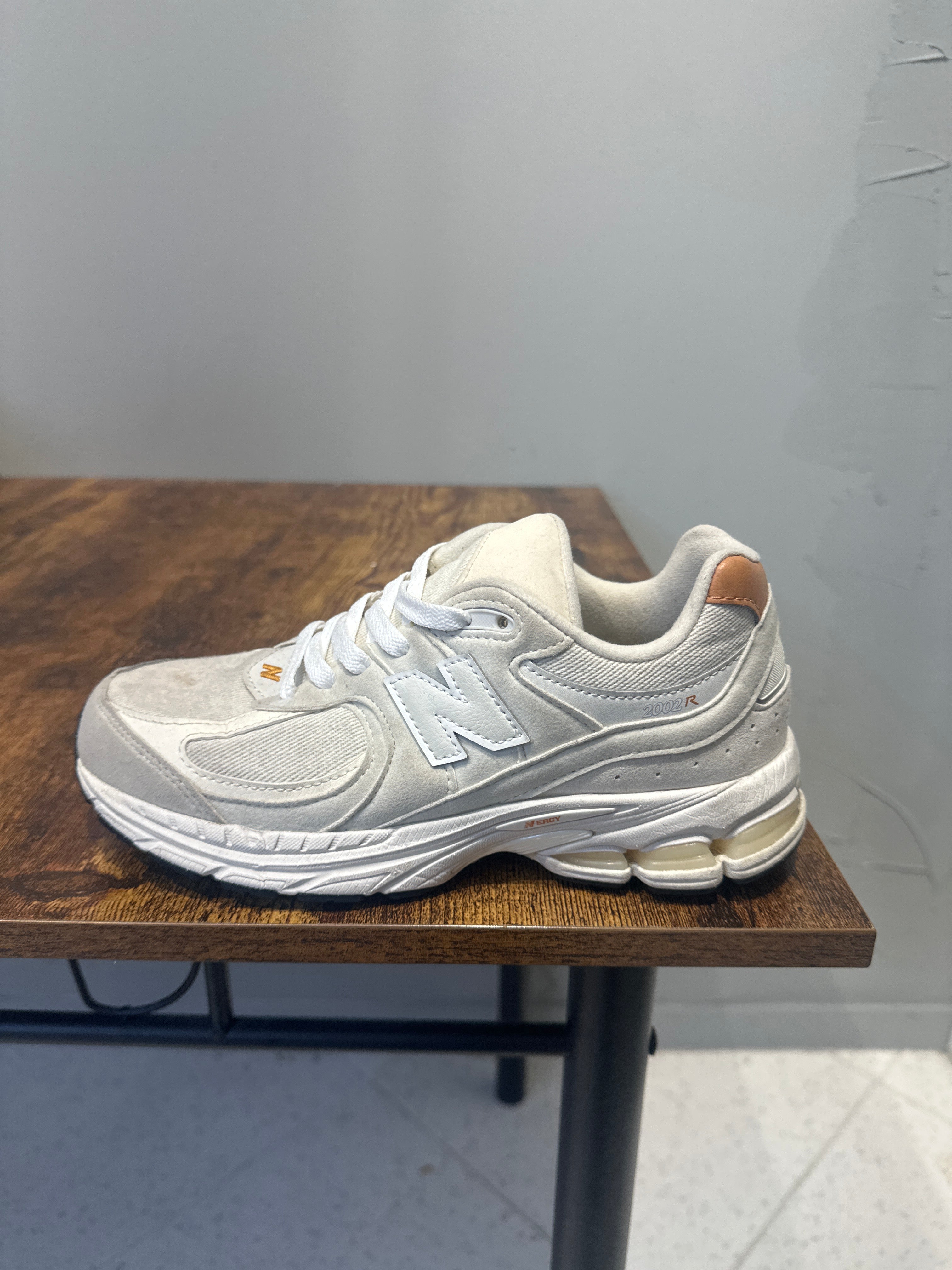New Balance 2002R Nergy "Triple White" (pre-owned)