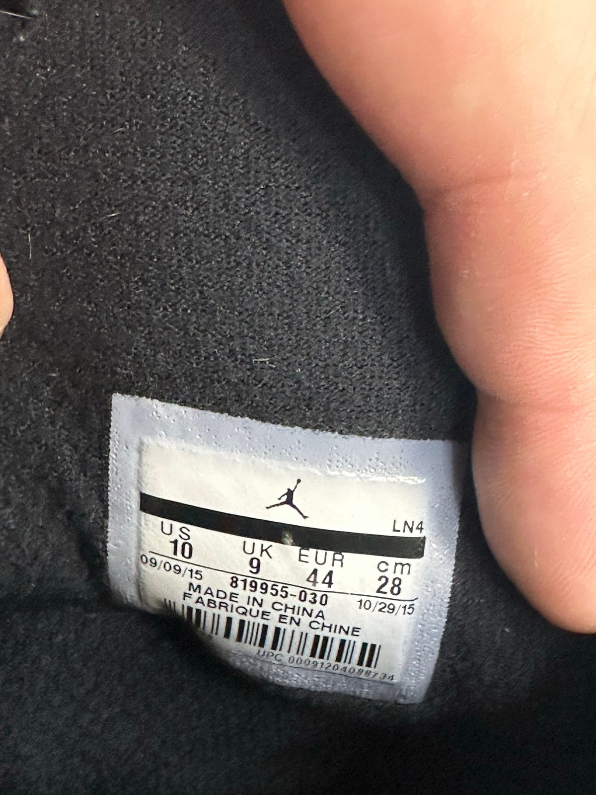 Jordan 10 Retro Drake OVO Black