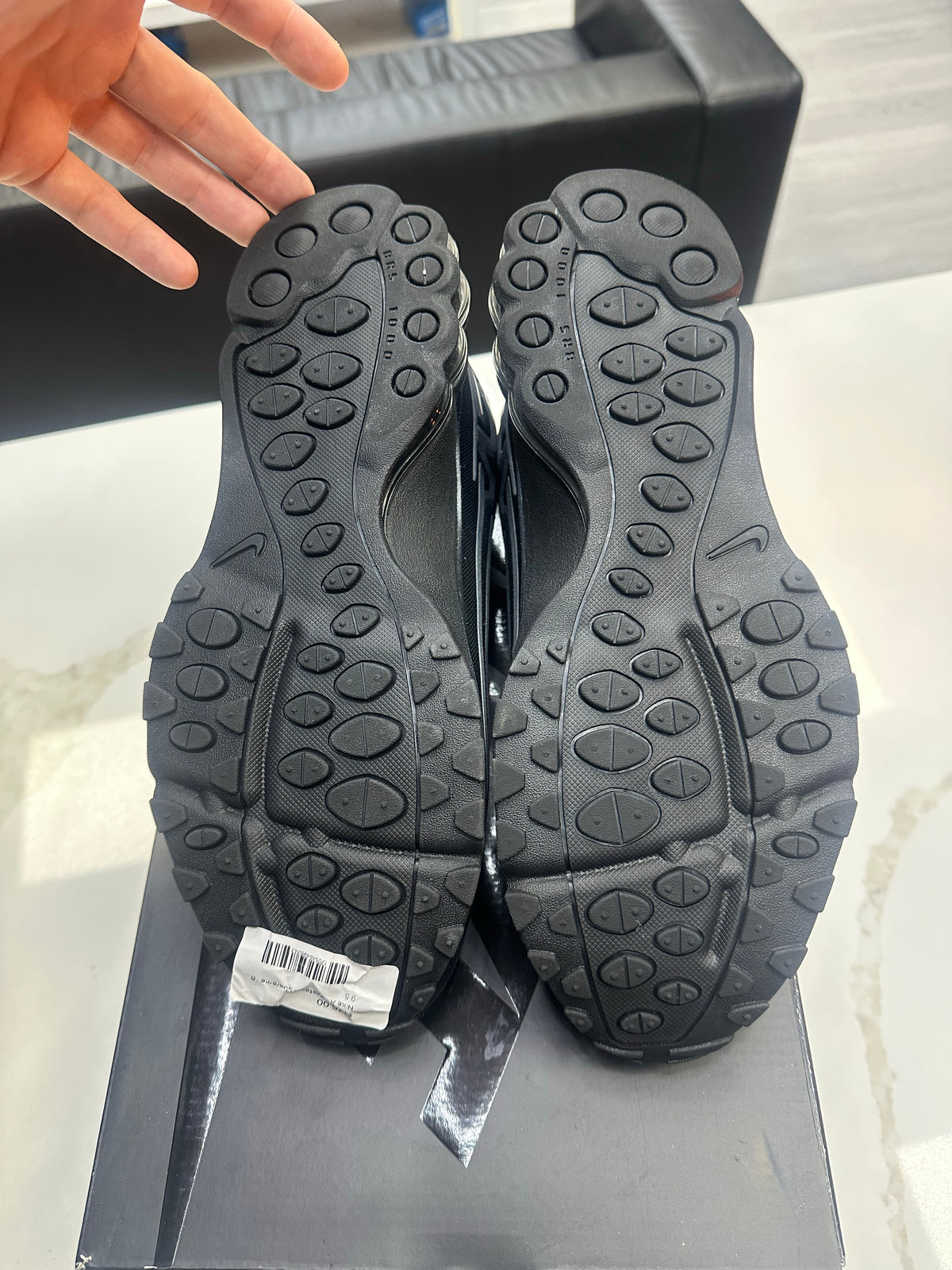 Nike Air Max 2001 Air Ecstasy Supreme Black