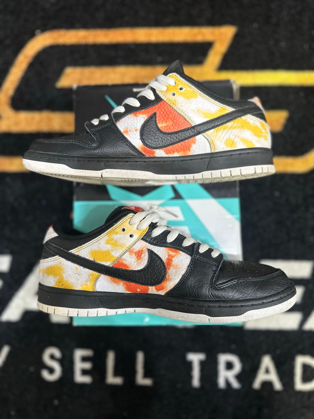 Nike SB Dunk Low Raygun Tie-Dye Black