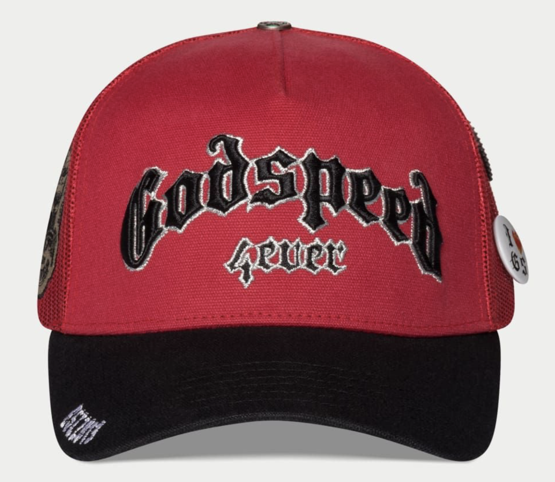 Godspeed "GS Forever" Trucker Hat (Red/Black)