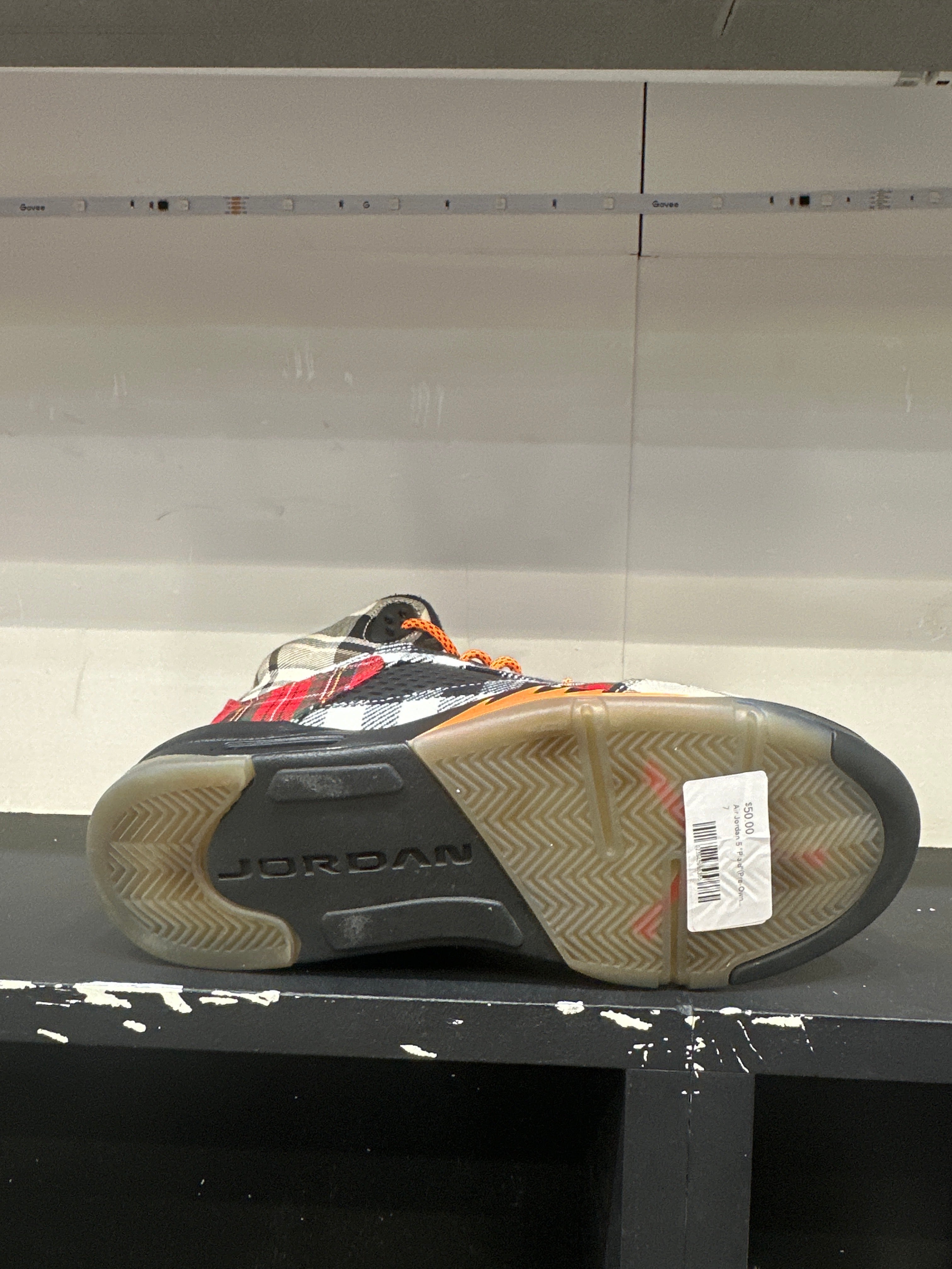 Air Jordan 5 "Plaid"(Pre-Owned)