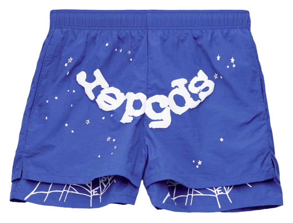 SP5DER OG Web V2 Double Layer Short "Blue"