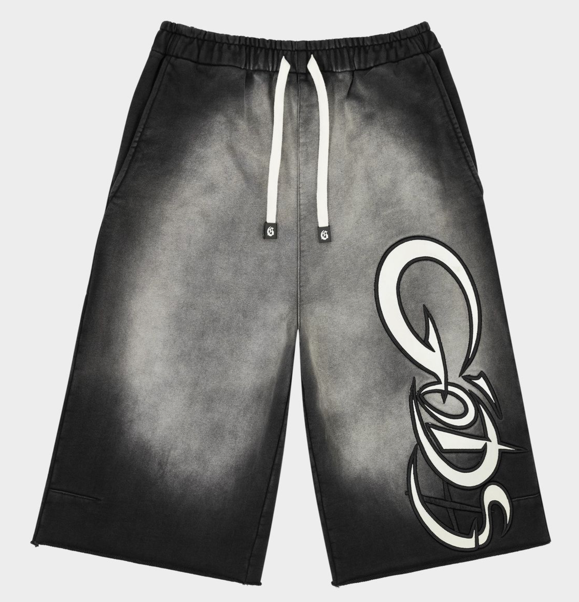 Godspeed "New Age" 3QTR Shorts (Black Wash)