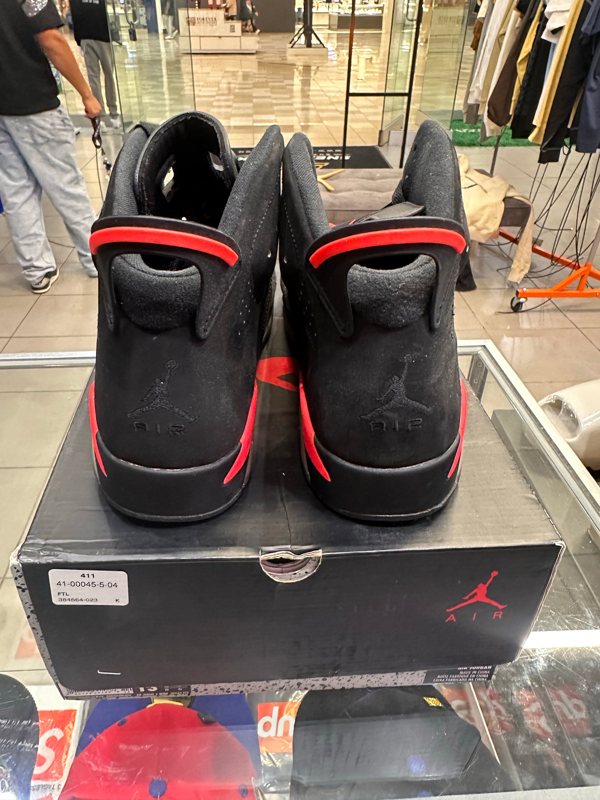 Jordan 6 Retro Infrared Black (2014)
