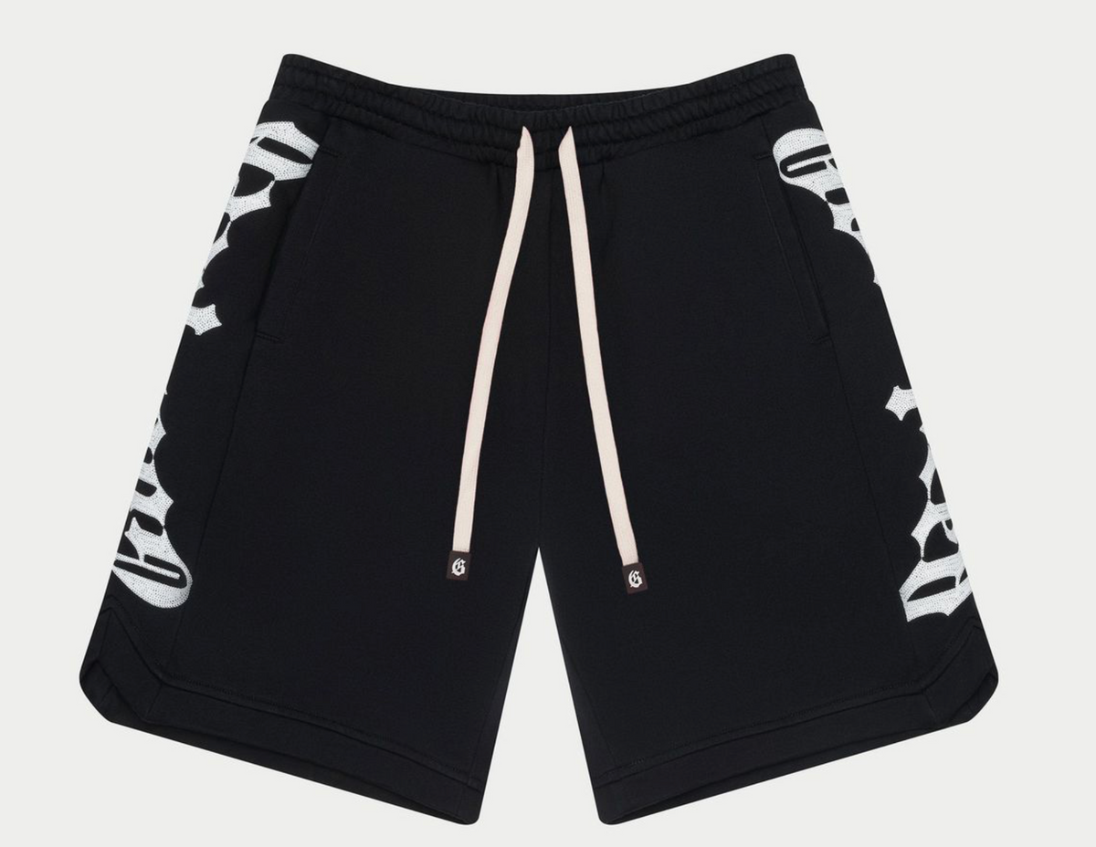 Godspeed Courtside Shorts (Black/White)