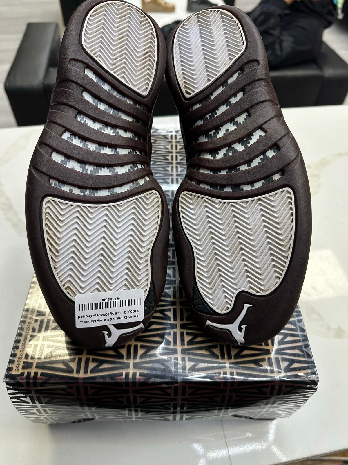 Jordan 12 Retro SP A Ma Maniére Black (Women's)