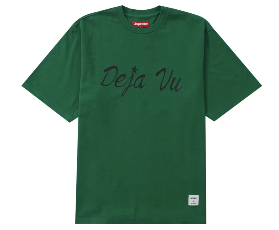 Supreme "Deja Vu" S/S Top Tee Shirt (Green) (FW23)